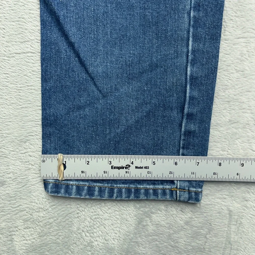 Lauren Ralph Lauren Straight Leg Jeans Womens Blue 8 Denim Cotton Streetwear - Picture 2 of 8